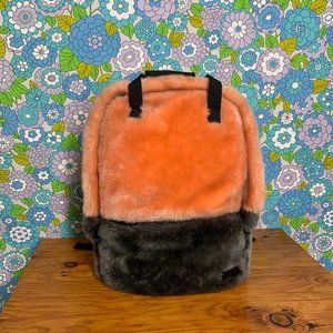 Spiral Industries Faux Fur Backpack